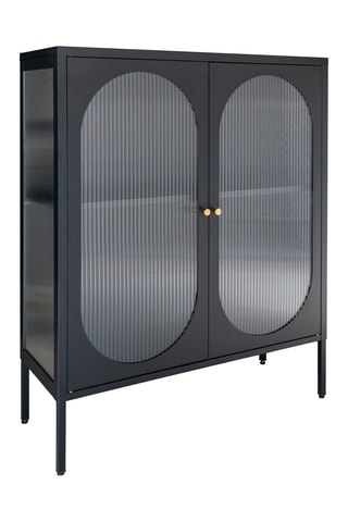 Vitrine 2 portes Adelaide - 90 x 110 x 35 cm