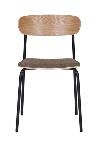 2 chaises en frêne Estepona - 51 x 77 x 47 cm