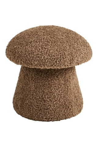 Pouf Enna - Marron - En polyester