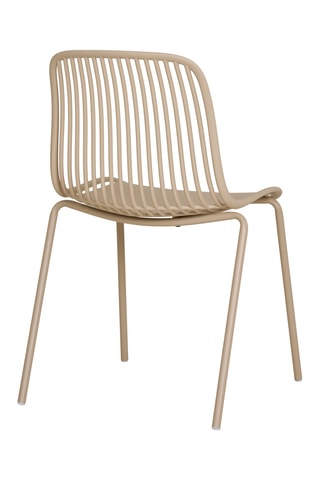 4 chaises de jardin Branson - 55 x 82 x 46,5 cm