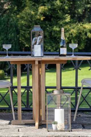 4 chaises de jardin Branson - 55 x 82 x 46,5 cm