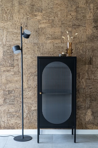 Vitrine 1 porte Adelaide - 50 x 110 x 35 cm