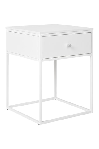 Table d’appoint 1 tiroir Vita - 40 x 55 x 40 cm