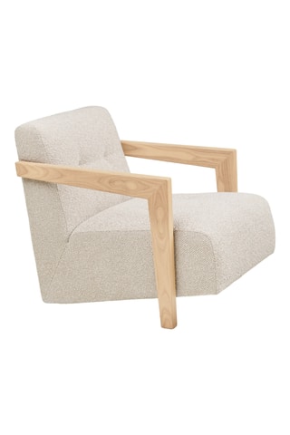 Fauteuil Caracas - Beige - En polyester