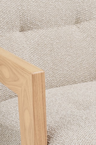 Fauteuil Caracas - Beige - En polyester