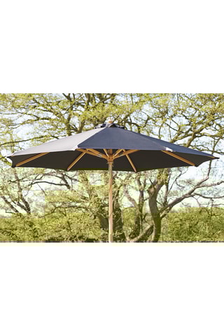 Parasol rond avec pied Austun - Inclinable - Diamètre toile 300 cm