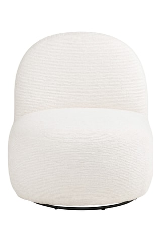 Fauteuil Milo - Ecru - En polyester