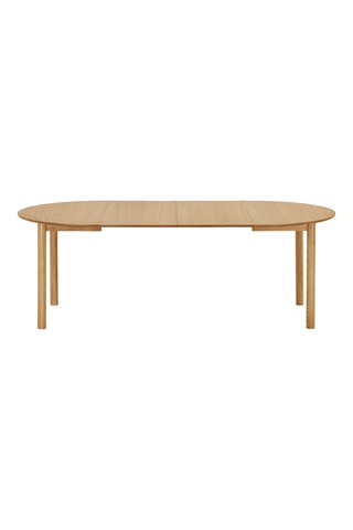 Table à manger extensible avec revêtement en chêne Bundaberg - 120/170/220 x 75 x 120 cm
