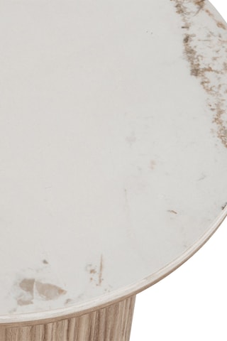 Table d'appoint en céramique Athens - 45 x 50 x 45 cm