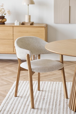 Chaise en chêne Dunkirk - 59 x 80 x 59,5 cm