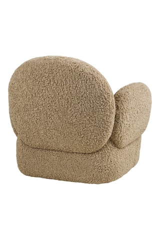 Fauteuil Messina - Marron clair - En polyester