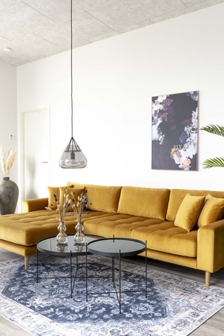 Table basse en verre Venezia - 48 x 48 x 48 cm