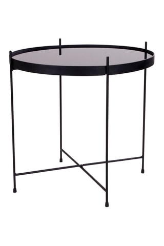 Table basse en verre Venezia - 48 x 48 x 48 cm