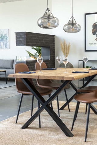 2 chaises Stockholm - 54 x 88 x 44 cm