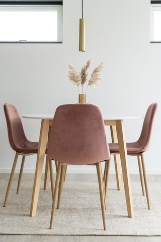 Table à manger Vojens - 105 x 75 x 105 cm