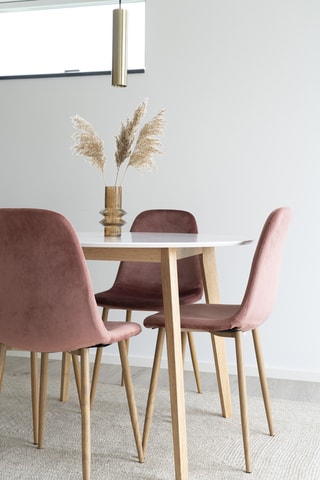 Table à manger Vojens - 105 x 75 x 105 cm