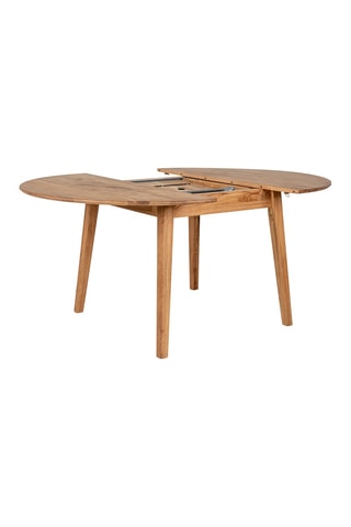 Table à manger extensible Metz - 118/158 x 75,5 x 118 cm