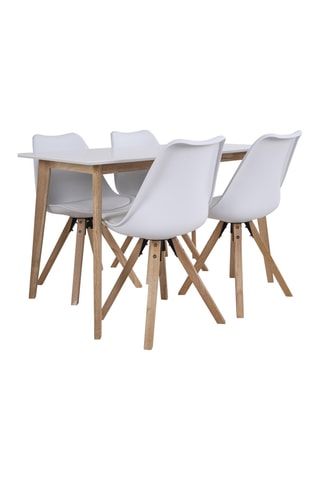 Table à manger Vojens - 120 x 75 x 70 cm