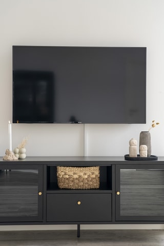 Meuble TV 2 portes Dalby - 150 x 60 x 35 cm