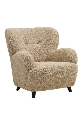 Fauteuil Lunaro - Marron clair - En polyester