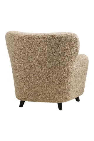 Fauteuil Lunaro - Marron clair - En polyester