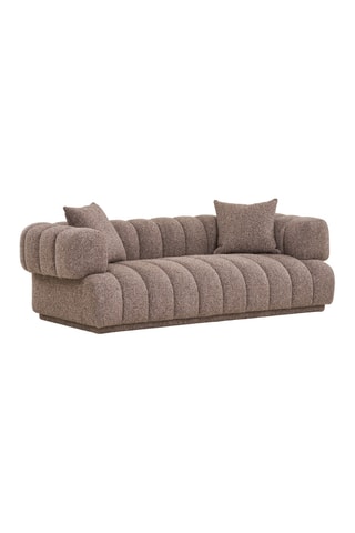 Canapé Aurora - Marron -  En polyester