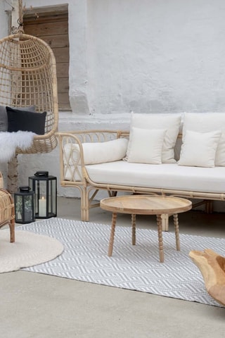 Table basse en manguier Jammu - 60 x 35 x 60 cm