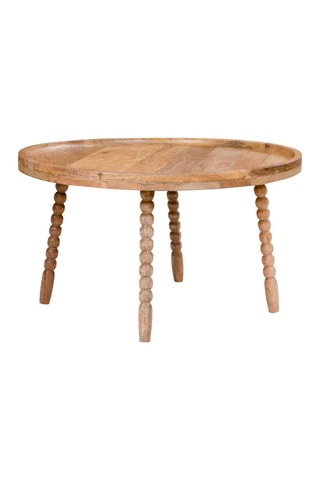 Table basse en manguier Jammu - 60 x 35 x 60 cm