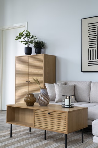 Table basse 2 tiroirs Kyoto - 100 x 45 x 50 cm