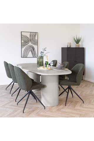 Table à manger Maranola - 200 x 76 x 96 cm