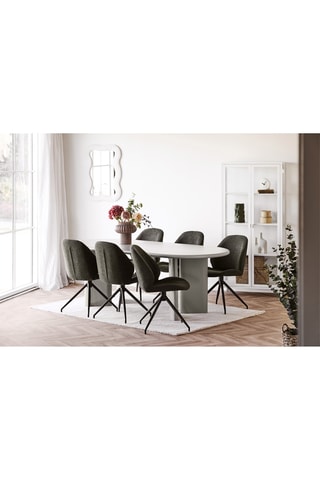 Table à manger Nagano - 220 x 75 x 100 cm