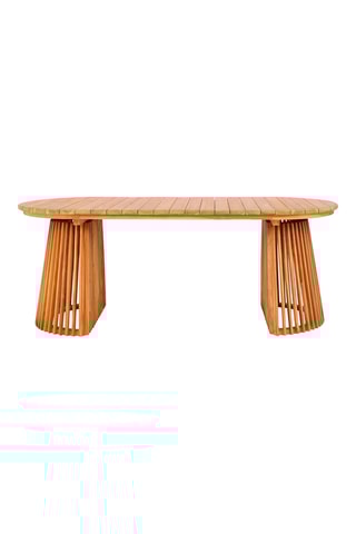 Table à manger en teck Berja - 200 x 75 x 90 cm