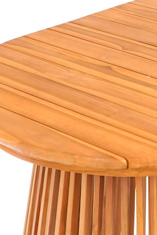 Table à manger en teck Berja - 200 x 75 x 90 cm