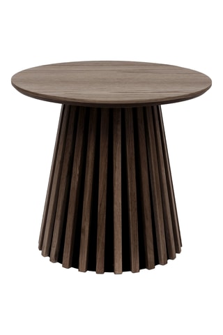 Table d’appoint avec revêtement en chêne Osaka - 50 x 45 x 50 cm