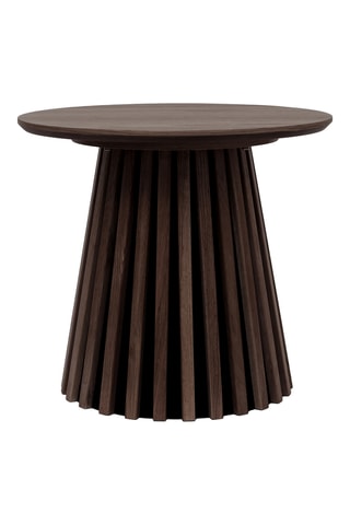 Table d’appoint avec revêtement en chêne Osaka - 50 x 45 x 50 cm