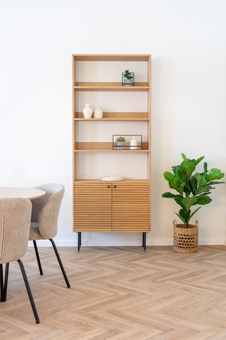 Bibliothèque 2 portes Kyoto - 80 x 200 x 30 cm