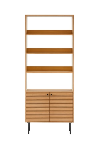 Bibliothèque 2 portes Kyoto - 80 x 200 x 30 cm