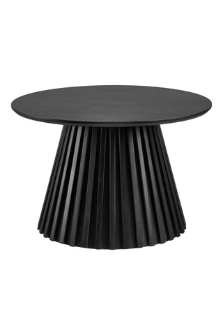 Table basse avec revêtement en chêne Osaka - 70 x 45 x 70 cm