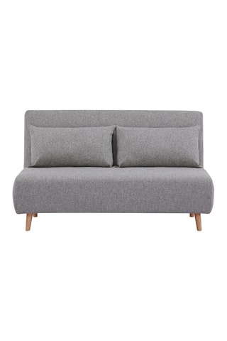 Canapé convertible Marlow - Gris - 2 places - En polyester