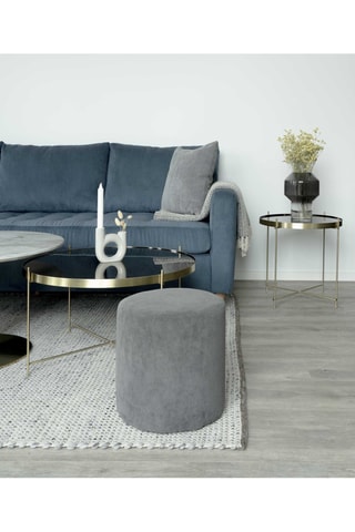 Table basse en verre Venezia - 48 x 48 x 48 cm