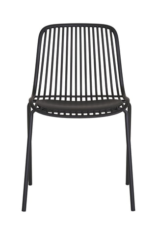 4 chaises de jardin Branson - 55 x 82 x 46,5 cm