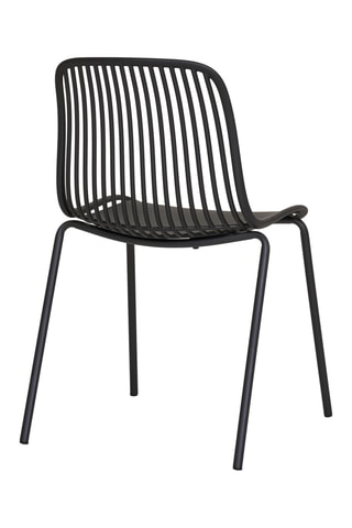 4 chaises de jardin Branson - 55 x 82 x 46,5 cm