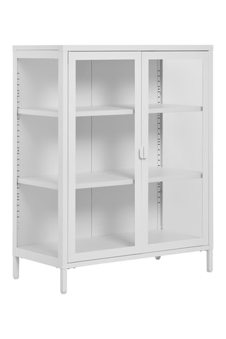 Vitrine 2 portes Brisbane - 80 x 101 x 40 cm