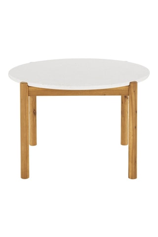 Table à manger de jardin en acacia Terracina - 120 x 120 x 76 cm