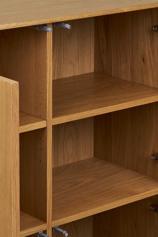 Buffet 4 portes en pin Darwin - 100 x 140 x 40 cm