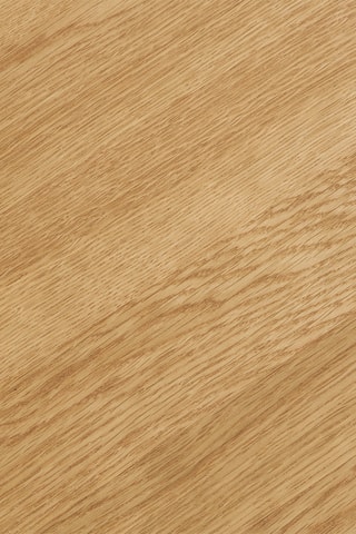 Table à manger avec revêtement en chêne Osaka - 120 x 75 x 120 cm