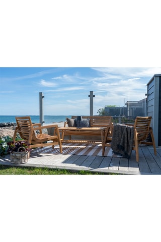 Ensemble de jardin en teck Santander - 4 places