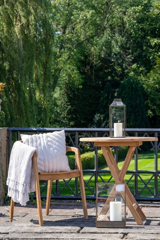 Chaise en teck Otero - 55 x 76 x 54 cm