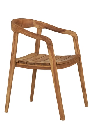 Chaise en teck Otero - 55 x 76 x 54 cm