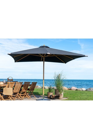Parasol carré avec pied Orlando - Dimensions toile 300 x 300 cm